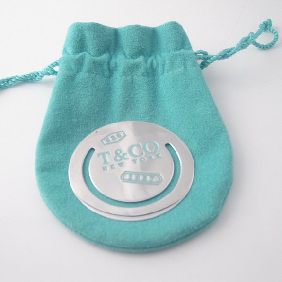 🌟🌸HOST PICK 🌟🌸 NWOT Tiffany & Co 1837 Bookmark 925 Silver, Rare NEW IN BOX - Picture 1 of 4